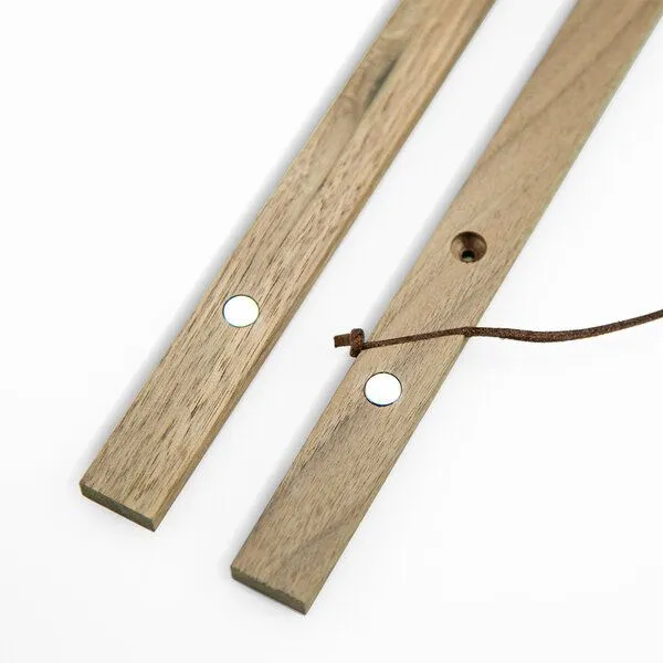 Contento Contento Magnetposterleisten clipwood 41cm Walnuss – Produktbild 3 von 4