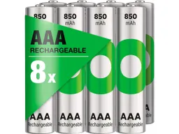 GP Battery 8er-Pack GP Battery Ready-to-use Akku "ReCyko+" Micro AAA, 1,2 V, 850 mAh – Produktbild 1 von 1