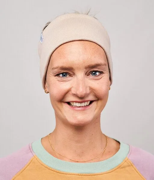 obumi obumi Stirnband Rippe Classic aus Bio Baumwolle, Beige, – Produktbild 1 von 4