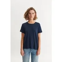 Basic Apparel Basic Apparel T-Shirt JOLANDA aus Tencel, Blau (navy), – Produktbild 1 von 1