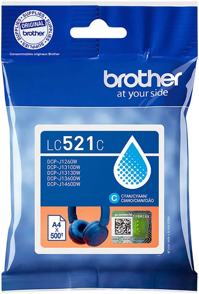 Brother Brother Tintenpatrone LC-521C cyan – Produktbild 6 von 8