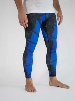 Arctic Flamingo Arctic Flamingo Bunte Sport-Leggings für Herren aus ECONYL® regeneriertem Nylon – Produktbild 1 von 1