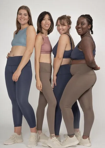 boochen boochen Sportleggings High-Rise - Farbe, Mocha, – Produktbild 2 von 4