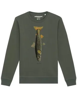 watapparel watapparel Sweatshirt Unisex Forelle – Produktbild 1 von 1
