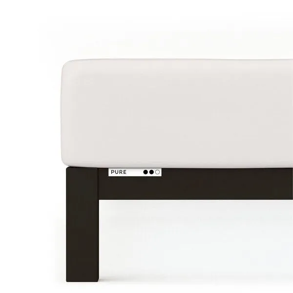 Schlafgut Schlafgut Spannbettlaken Pure - 95% Biobaumwolle, 5% Elasthan - Matratzenhöhe von 18-35cm, Sand light, – Produktbild 1 von 6