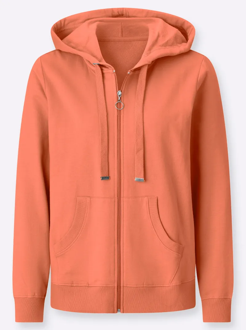 Witt Sweatjacke, Papaya, – Produktbild 1 von 2