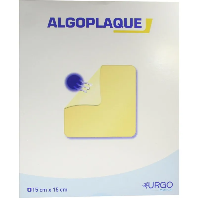 Urgo ALGOPLAQUE 15x15 cm flexib.Hydrokolloidverb. 5 St Verband – Produktbild 1 von 1