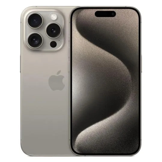 Apple Apple iPhone 15 Pro 1TB Titan natur, Titan, – Produktbild 1 von 1