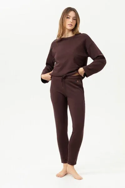 Soulwear Soulwear Yogahose | hoher Tragekomfort | Comfy Comfort, Hot maroon, – Produktbild 1 von 2