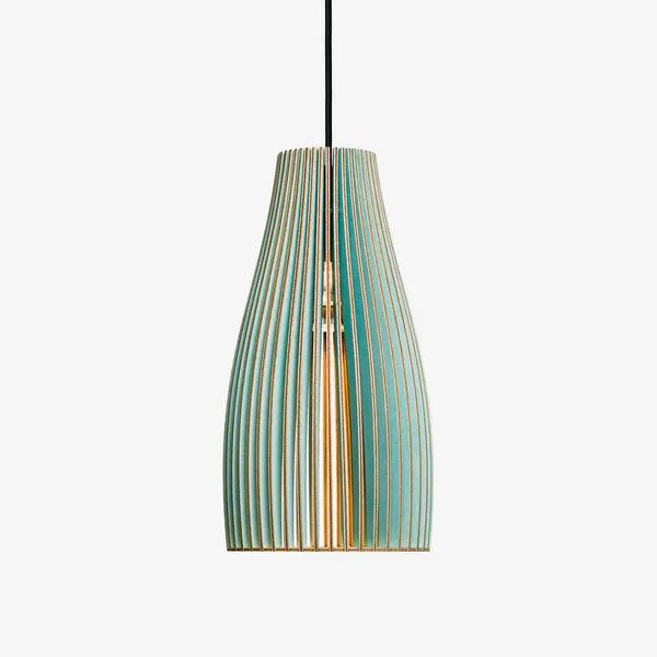 IUMI DESIGN IUMI DESIGN Leuchte Ena, Blau lasiert, – Produktbild 1 von 4