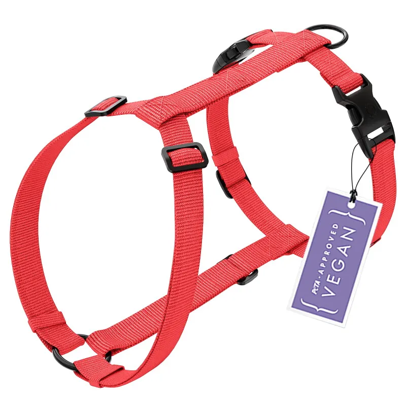 STUCH STUCH Hundegeschirr Vegan PureControl M, Rot, – Produktbild 1 von 2