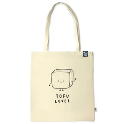Gary Mash GARY MASH Baumwolltasche Tofu Lover aus zertifizierter Biobaumwolle – Produktbild 1 von 1