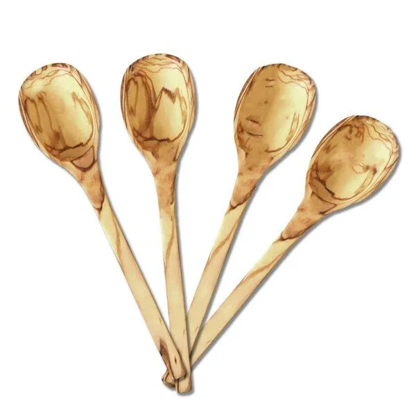 NATUREHOME NATUREHOME Besteckset Tafelbesteck aus Olivenholz Handarbeit Mediterran – Produktbild 1 von 7