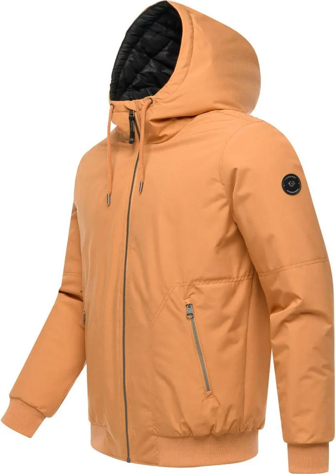 ragwear ragwear Winterjacke Stuartt YOUMODO Wasserdichte Outdoorjacke mit verstellbarer Kapuze, Braun, – Produktbild 3 von 5
