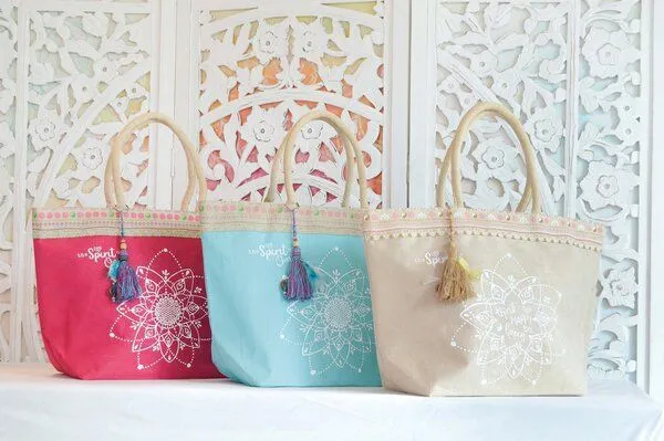 Spirit of OM Spirit of OM Jutetasche, Natur, – Produktbild 3 von 3