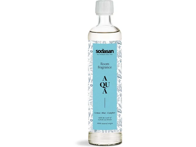 Sodasan sodasan Raumduft "AQUA" Nachfüllung, Lemon/Mint/Camphor, 500 ml – Produktbild 1 von 1