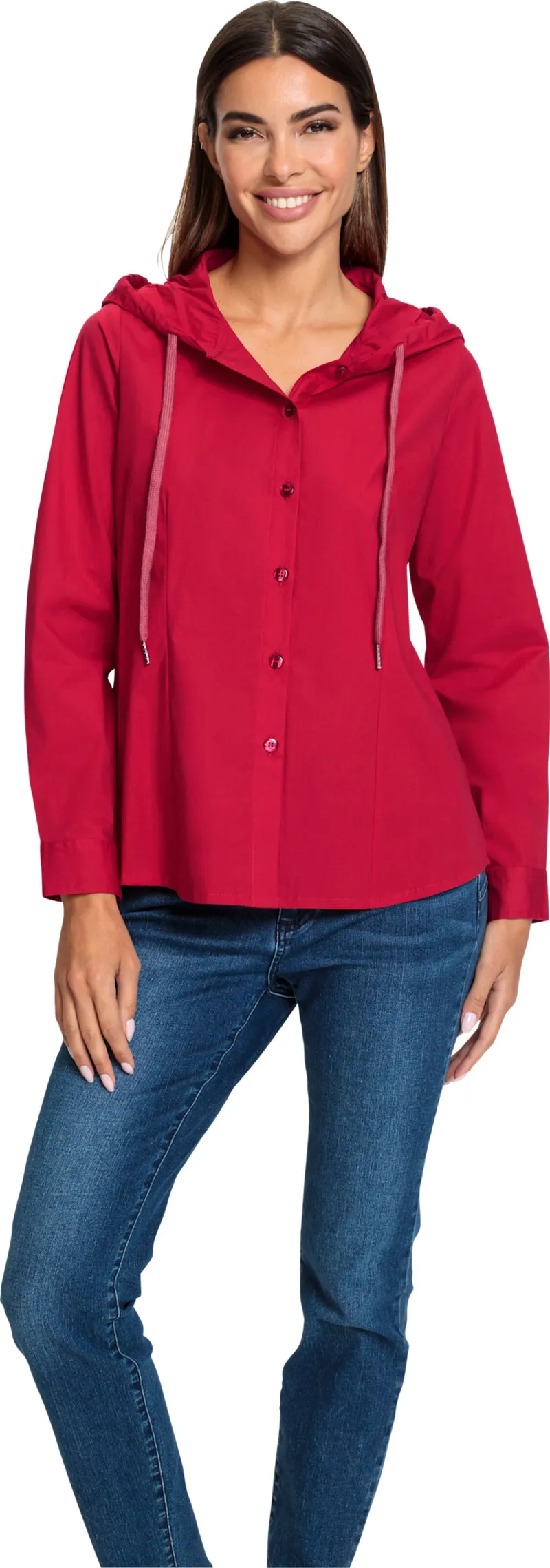 heine Langarm-Bluse, Rot, – Produktbild 2 von 2