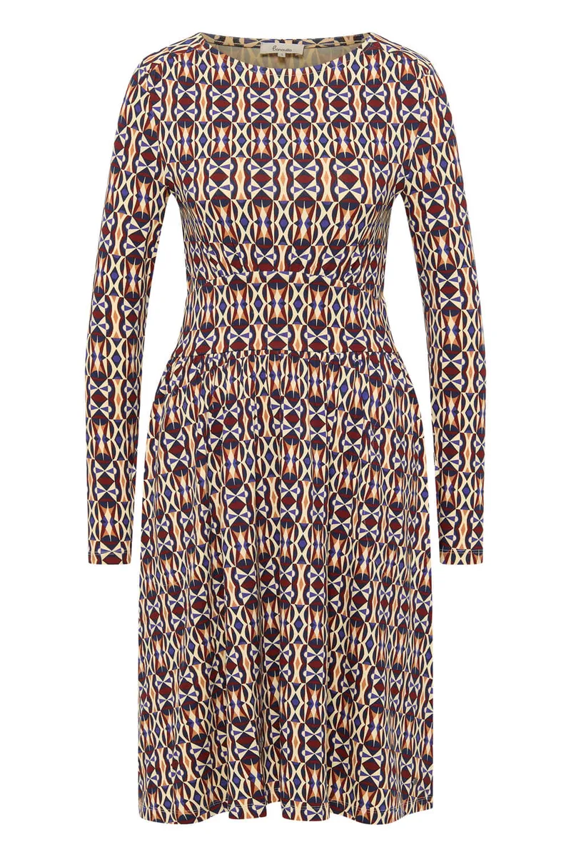 Tranquillo Tranquillo Feminines EcoVero™-Kleid, Ethno, – Produktbild 1 von 1