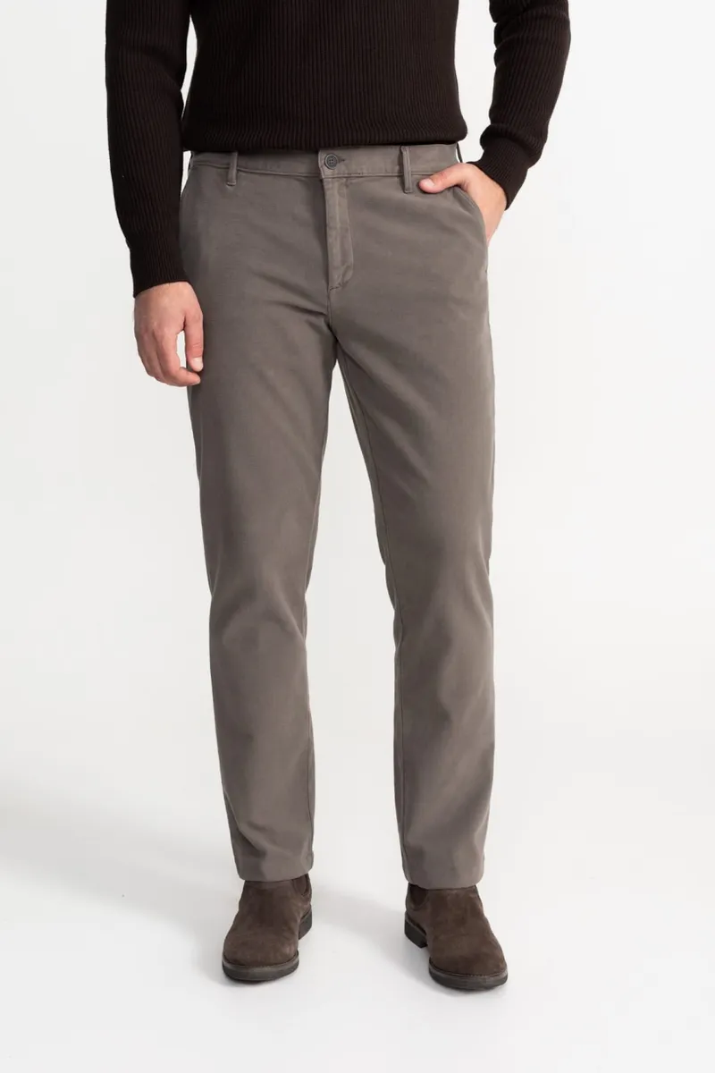 De IONESCU De IONESCU Herren vegan Hose Azuga, Braun, – Produktbild 2 von 2