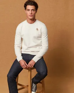 Kultgut Kultgut Tree in echter Woodoptik/ Vegan - Pullover flauschig & gemütlich – Produktbild 1 von 1