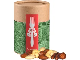 Mini-Bio-NusskernMix in Eco-Pappdose mit individuell bedrucktem Etikett, 80 g – Produktbild 1 von 1