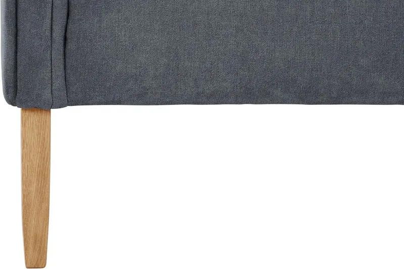 Home affaire Küchensofa Moro Couch mit Federkern, bequem, Breite, in verschiedenen Stoffe und Farben, Grau, – Produktbild 5 von 5