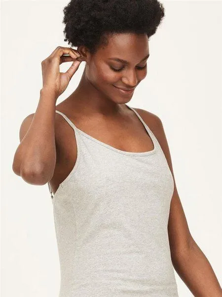 Thought Thought Top Cami GOTS, Grau (grey marle), – Produktbild 7 von 7