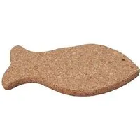 Kork Deko Kork-Deko Topfuntersetzer "Fisch" aus Kork | versch. Größen: 28cm (L) & 20cm (M) – Produktbild 1 von 1