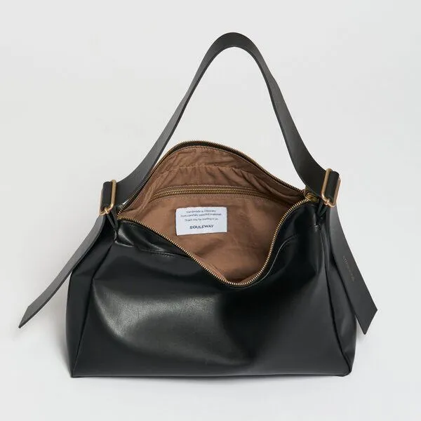 Souleway Souleway Slouchy Shoulder Bag, Night black, – Produktbild 4 von 4