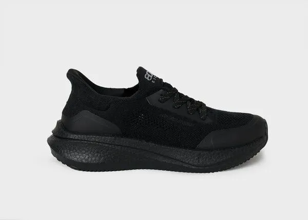 8000Kicks 8000Kicks Laufschuhe Hemp Runners aus Hanf, Komplett schwarz, – Produktbild 1 von 4