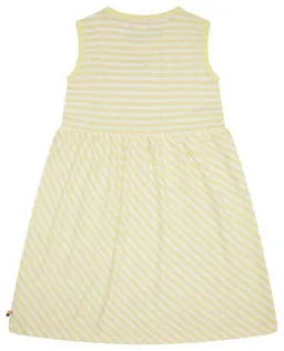 loud + proud loud + proud Kinder Kleid Streifen mit Leinen, GOTS-zertifiziert – Produktbild 1 von 1