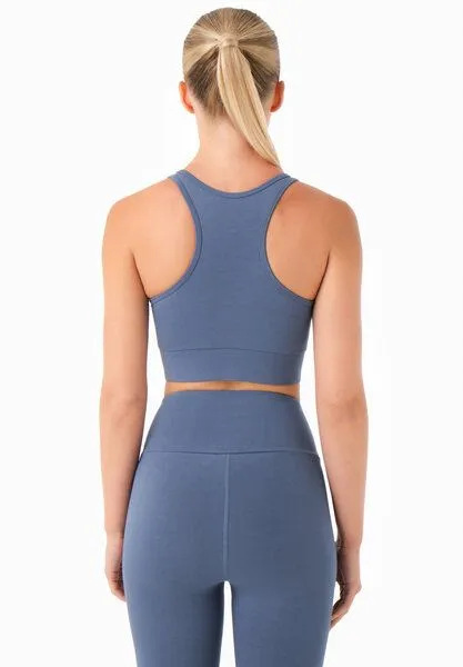 ORGANICATION ORGANICATION BIANNCA | Bralette aus Bio-Baumwolle, Light navy, – Produktbild 4 von 4