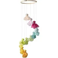 HANS NATUR Baby Mobile Feentanz Bastelset, Pastellfarben Mit 12 Feen – Produktbild 1 von 1