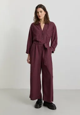 recolution Damen Overall aus Leinen und LENZING ECOVERO Viskose Mix - FILAREE - recolution – Produktbild 1 von 1