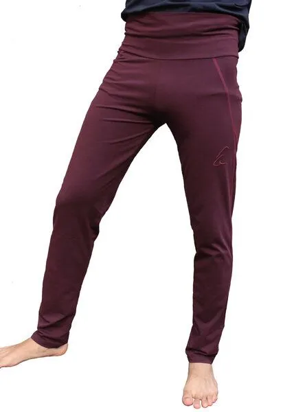 ESPARTO ESPARTO Sporthose Daylu für Herren und Damen, Aubergine, – Produktbild 2 von 3