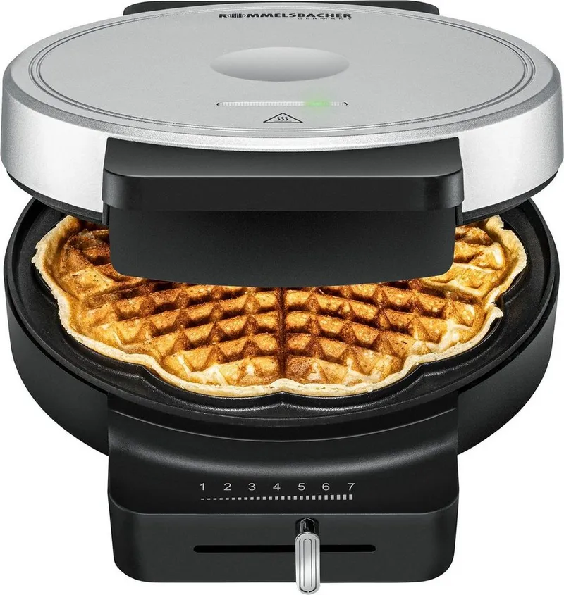 Rommelsbacher Rommelsbacher WA 850 Waffeleisen – Produktbild 3 von 6