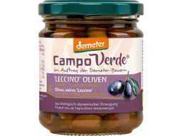 Campo Verde Campo Verde Bio-Oliven "Leccino" entsteint, in Olivenöl, 190 g – Produktbild 1 von 1