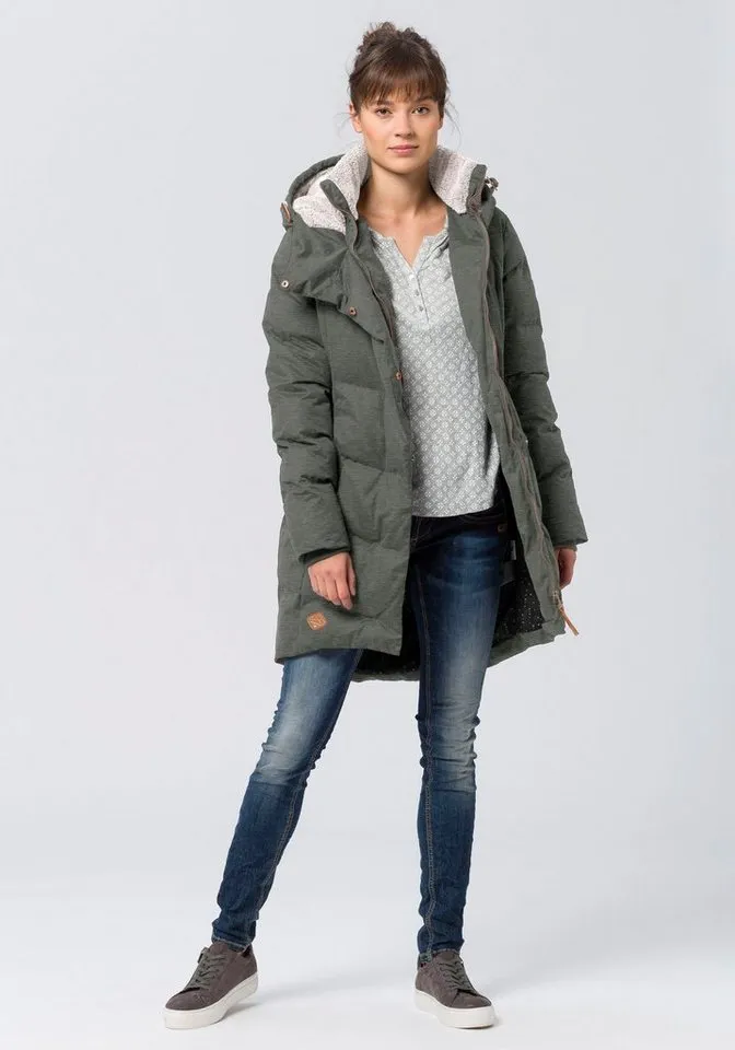ragwear ragwear Funktionsparka PAVLA O, Grün, – Produktbild 3 von 5