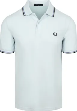 Fred Perry Fred Perry Polo Twin Tipped M3600 Blau 96A - Größe L – Produktbild 1 von 1
