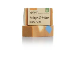 Savion - feine Seifen Manufaktur Biologische Kinderseife Knirps und Göre 40 g Für Kinder ab drei Jahren – Produktbild 1 von 1