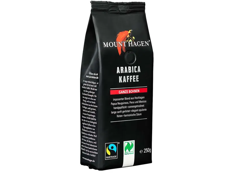 Mount Hagen Mount Hagen Arabica-Kaffee, ganze Bohne – Produktbild 1 von 2