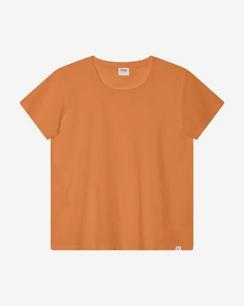 MATONA Matona T-Shirt | Core T-Shirt | aus Bio-Baumwolle | GOTS-zertifiziert, Red earth, – Produktbild 4 von 4