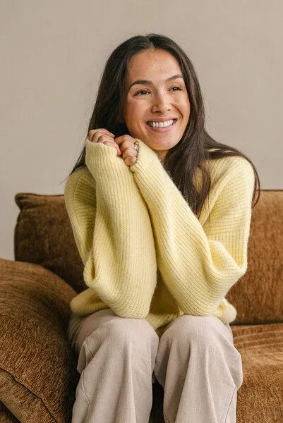 The View Yoga The View Yoga Anna Sweater Yellow, Yellow, – Produktbild 3 von 4