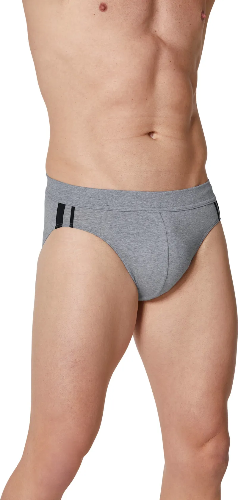 Schiesser Slip grau-meliert, Grau-meliert, – Produktbild 2 von 2
