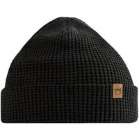 mate mate Unisex Waffle Mütze, Schwarz, – Produktbild 1 von 1