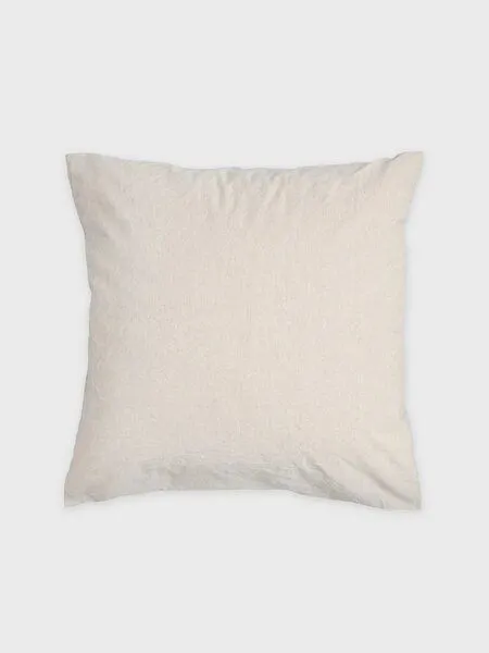 erlich textil erlich textil Michel Kopfkissenbezug aus Bio-Baumwolle, Leinen Mix, made in Europe, Natur, – Produktbild 6 von 6