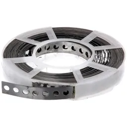 Alberts ALBERTS Lochband, Edelstahl, Breite 17 mm, Länge 10 m – Produktbild 1 von 1