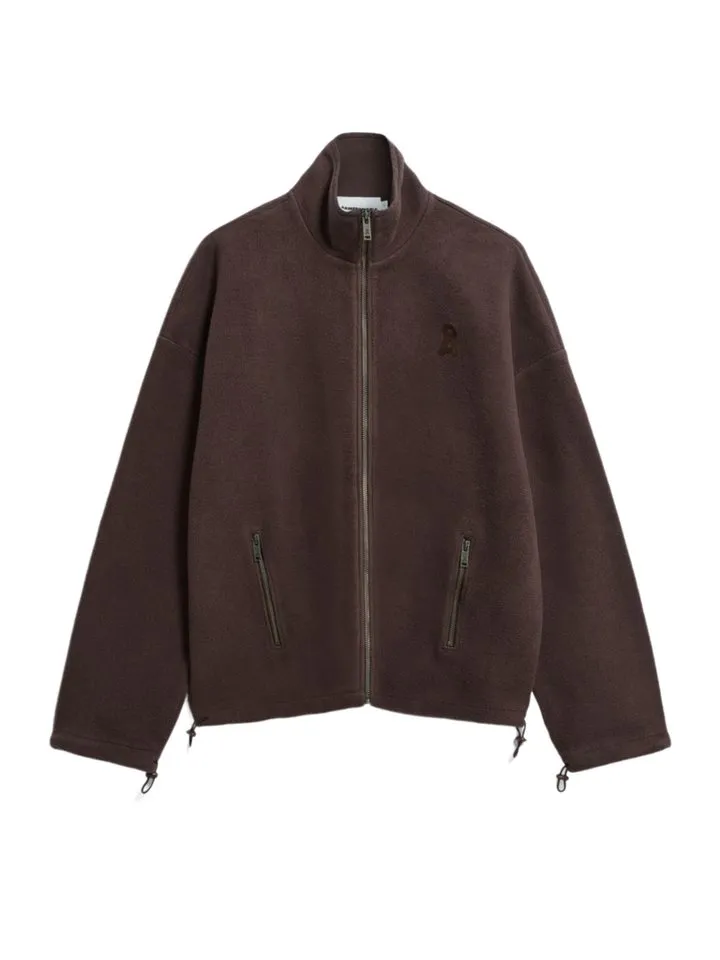 ARMEDANGELS ARMEDANGELS Kurzjacke braun,Casual,Bio-Baumwolle,Unifarben,Stehkragen,Langarm,Regular Fit, Braun, – Produktbild 1 von 1
