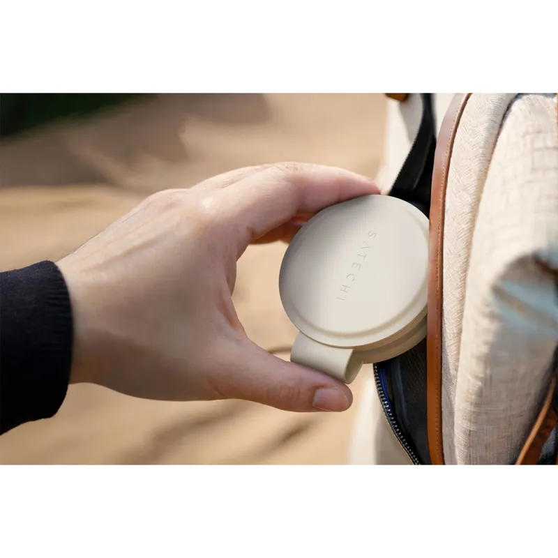 Satechi Satechi OntheGo Wireless Charger mit QI2 Sand 15W 2 in 1 – Produktbild 2 von 3