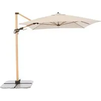 Doppler doppler Pendelschirm "Alu Wood AX Ultra" 300 x 220 cm, Esche hell, natur – Produktbild 1 von 1